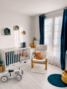 Chambre Bébé renovation par aurelie champion